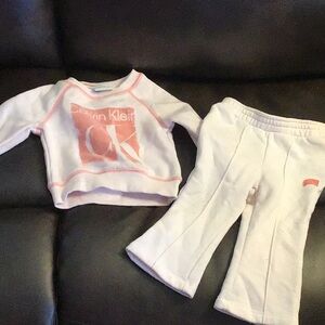 Calvin Klein Light Pink Baby Outfit